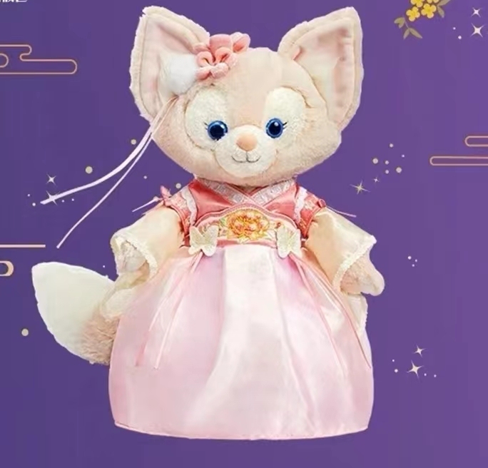 玲娜贝儿中秋穿丧服，迪士尼玩偶别有用心？
