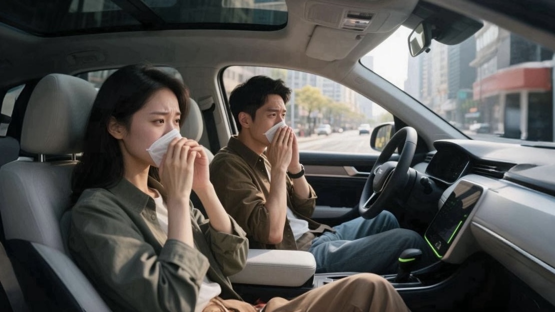 新能源汽车，为何一开空调就变臭？