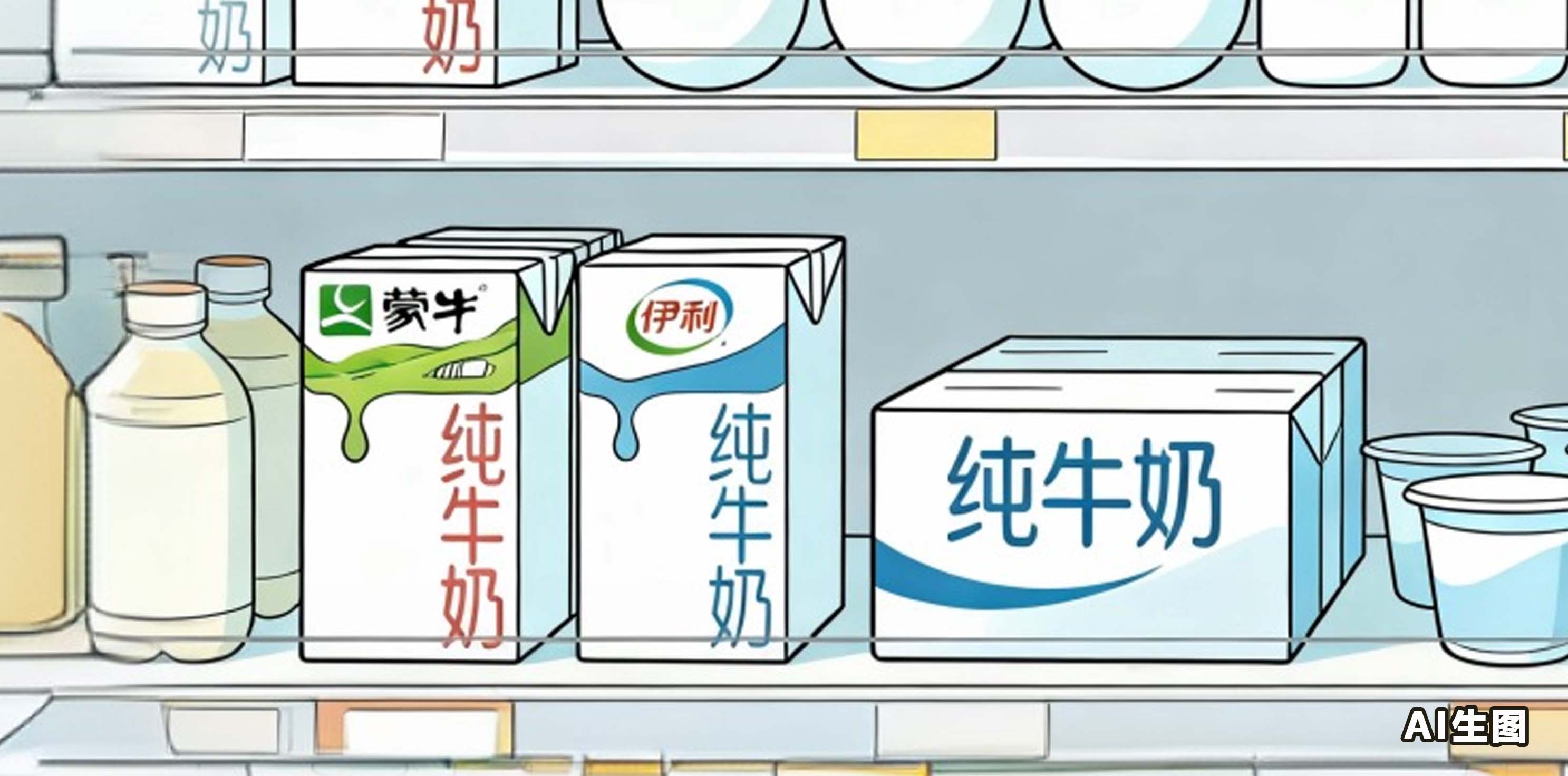 乳业“老CP”包装撞脸,消费者:产品本身更重要