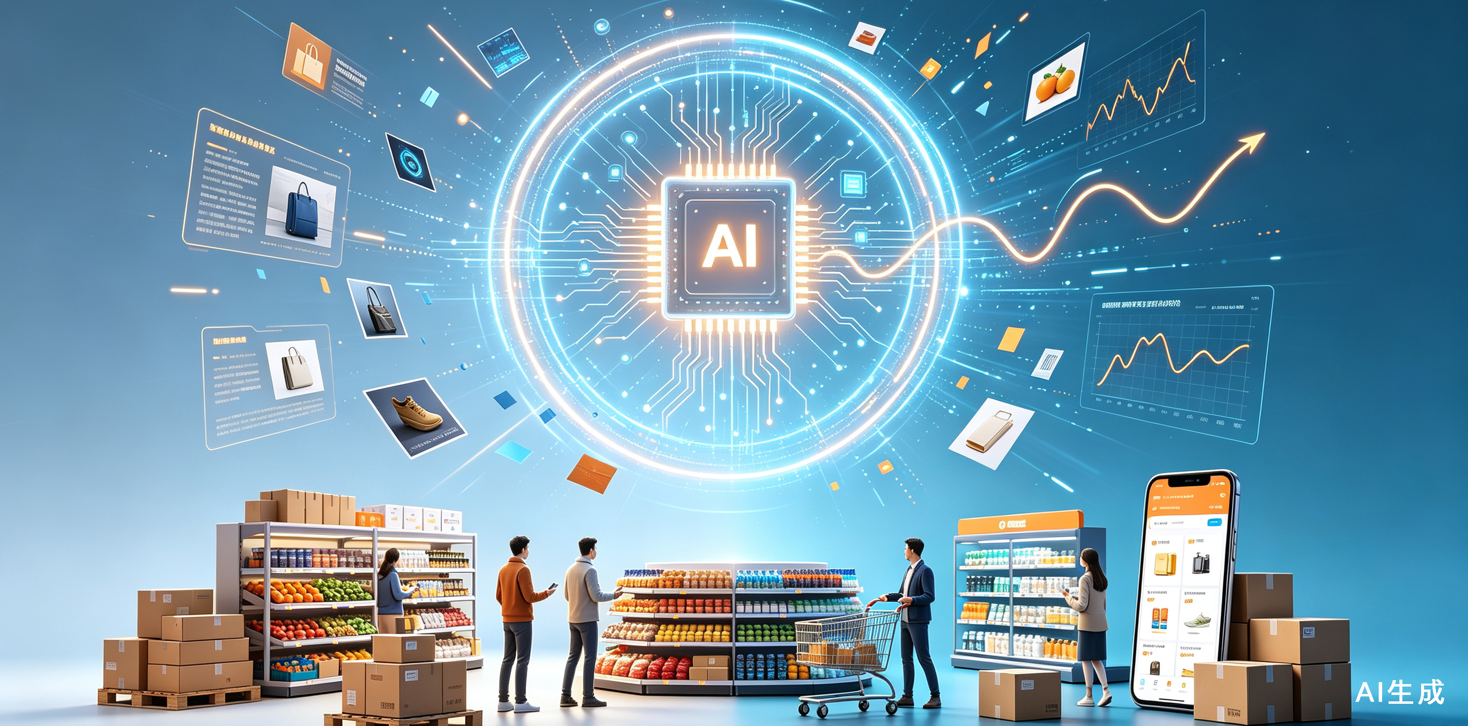 双十一进入持久战，大厂们与 AI 和解了吗