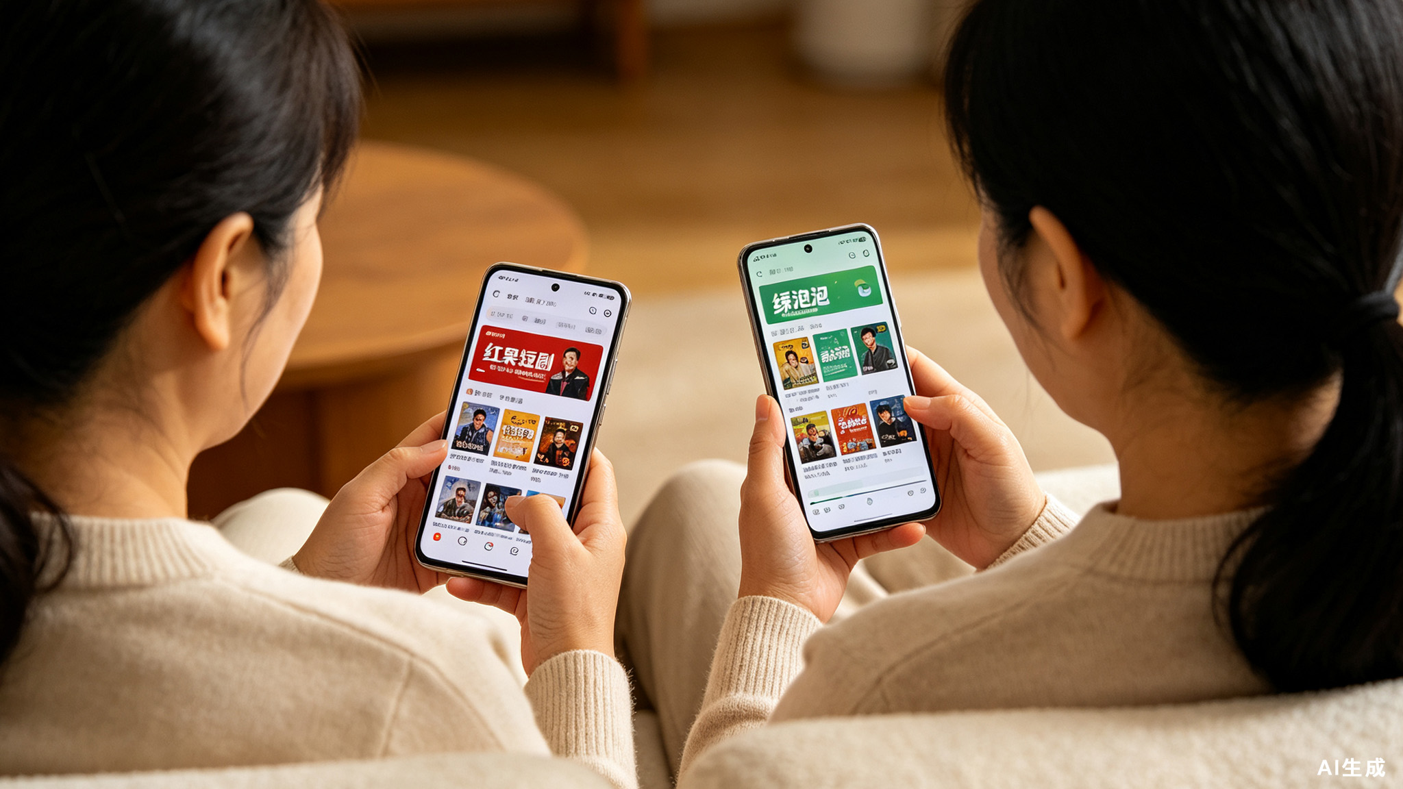 绿泡泡阻击红果，障碍是不是微信？