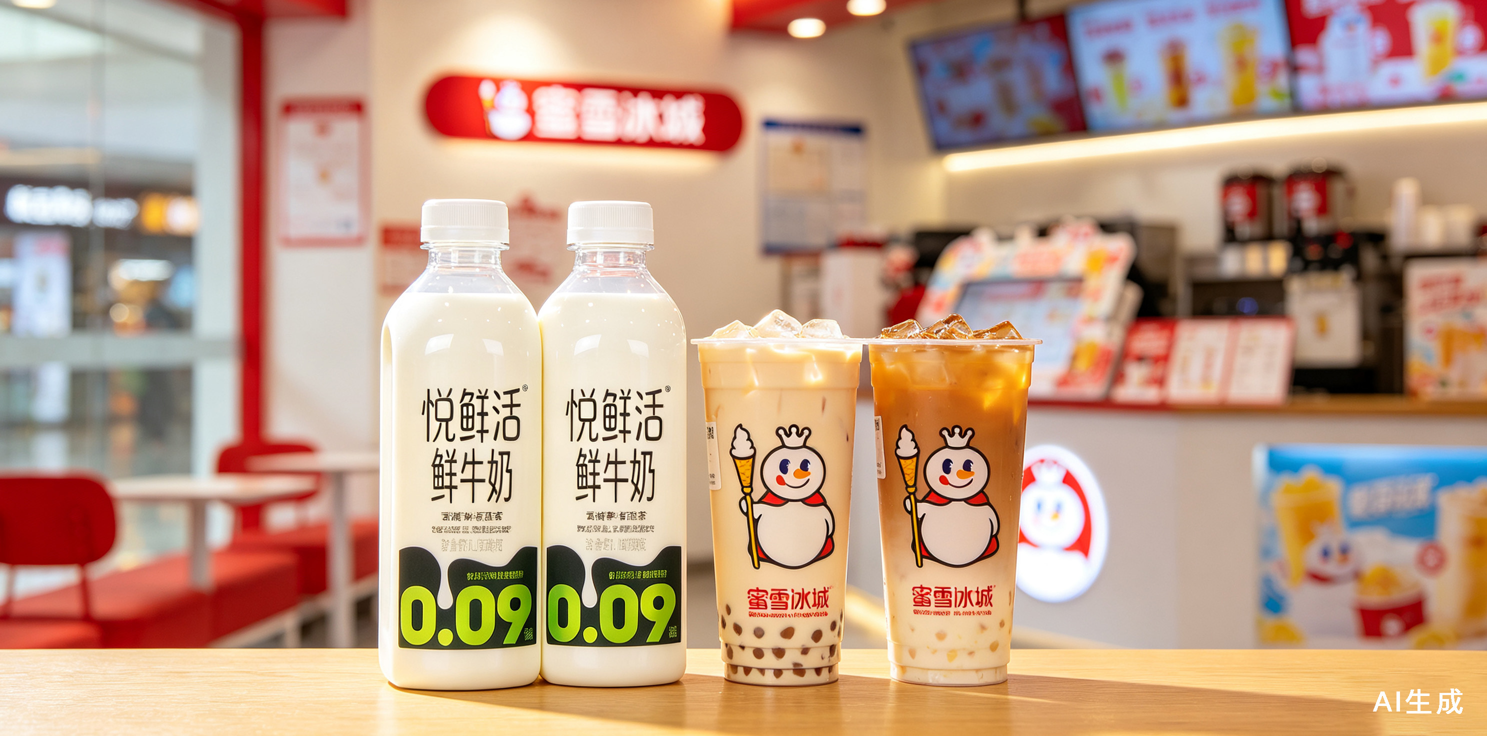 君乐宝联手蜜雪：意在沛公